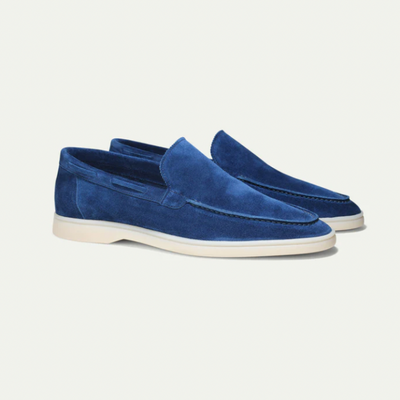 Milán - Lujosos mocasines de ante hechos a mano para hombre | Comodidad y estilo