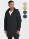 Chaqueta de hombre Oakspirit con capucha larga Abrigo repelente al agua