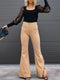 LURRA | Pantalones acampanados de pana cómodos y modernos.