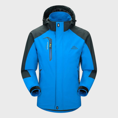 Veste Softshell Homme – Coupe-Vent & Déperlante avec Capuche