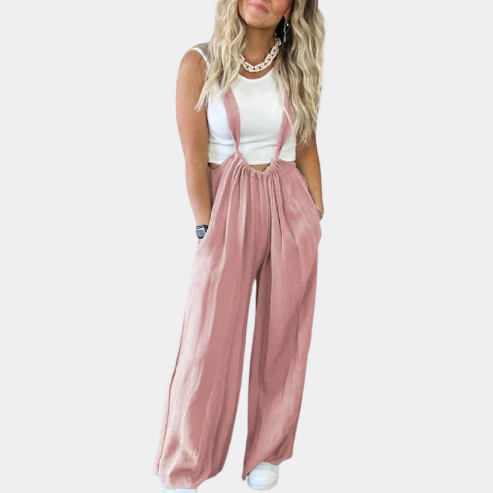 Elegante mono de verano para mujer.