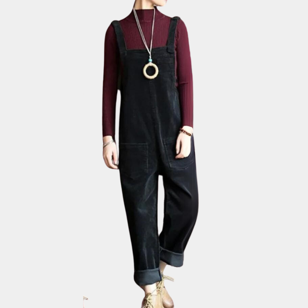 Mono informal de pana de verano para mujer