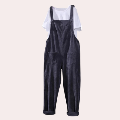 Mono informal de pana de verano para mujer
