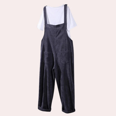 Mono informal de pana de verano para mujer