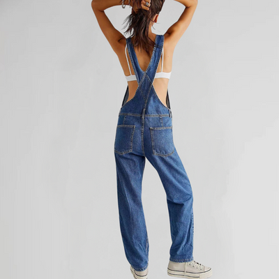 Valeria - Mono vaquero de verano de moda para mujer