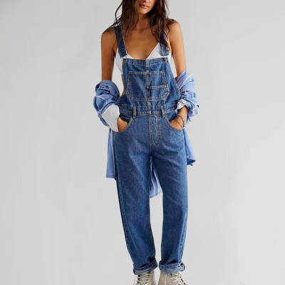 Valeria - Mono vaquero de verano de moda para mujer