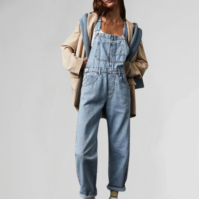 Valeria - Mono vaquero de verano de moda para mujer