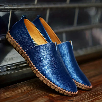 Matt - Loafers élégants pour hommes en cuir véritable