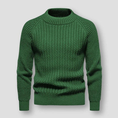 Sudadera de punto gofre de alta calidad para hombre