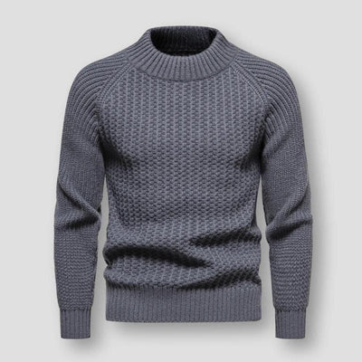 Sudadera de punto gofre de alta calidad para hombre