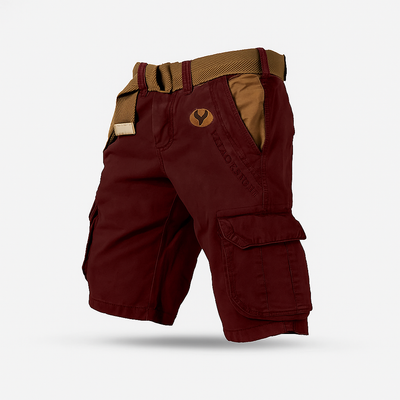 Cargo shorts red