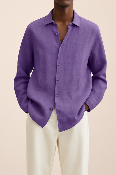 Chemise en lin pour homme - Albert