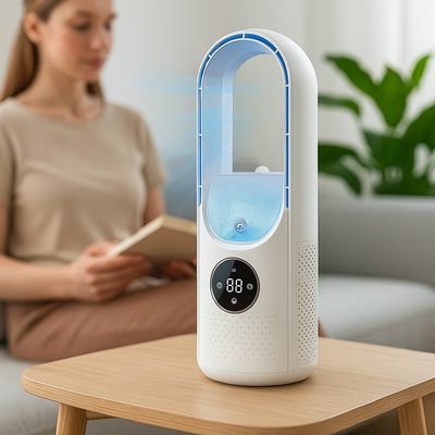 SILENTCHILL | Enfriador de aire compacto sin aspas