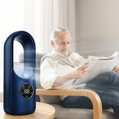 SILENTCHILL | Enfriador de aire compacto sin aspas