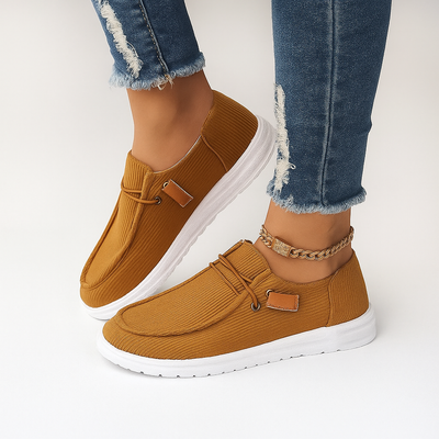 Shoe brown with model