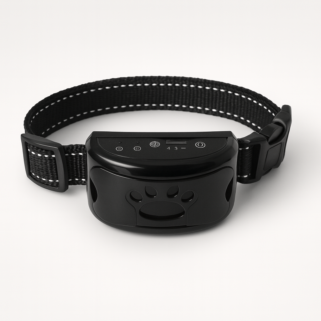 Anti-barking collar black