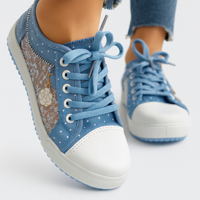 Sneaker shoe sky blue