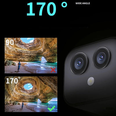 Caméra de sécurité sans fil 4K avec WiFi