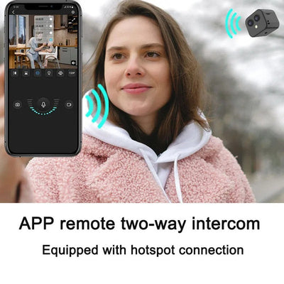 Caméra de sécurité sans fil 4K avec WiFi