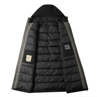 Parka de invierno aislante para hombre