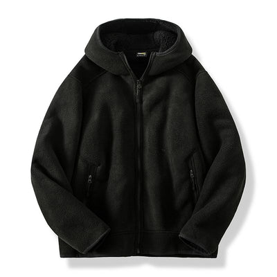 Chaqueta polar cálida para hombre