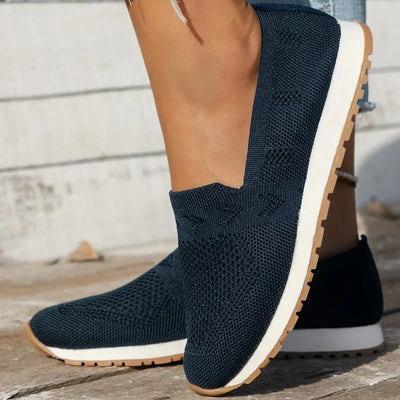 Olivia - Mocasines ortopédicos para mujer - Zapatos cómodos sin cordones - Transpirables y antideslizantes