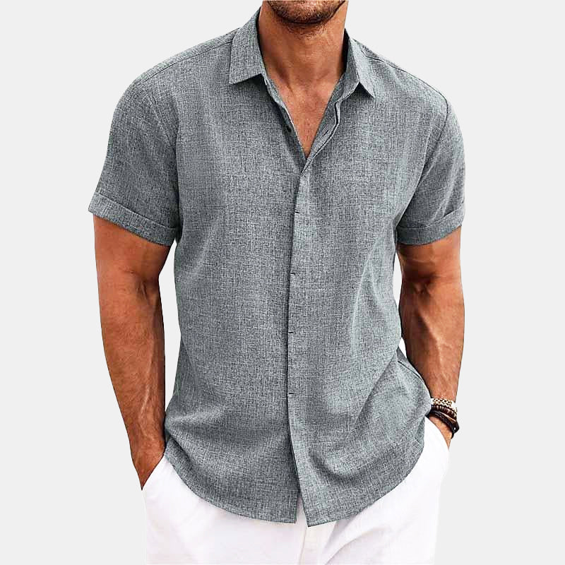 Reiner - Camisa de manga corta para hombre