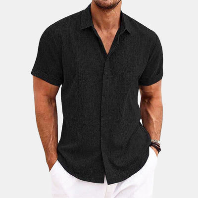 Reiner - Camisa de manga corta para hombre