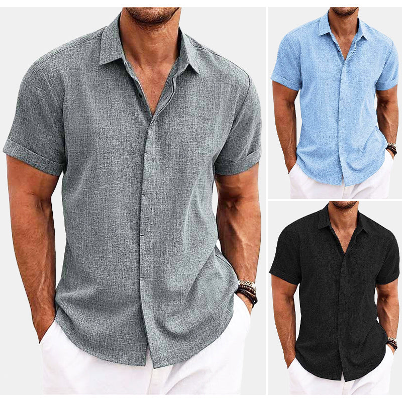 Reiner - Camisa de manga corta para hombre