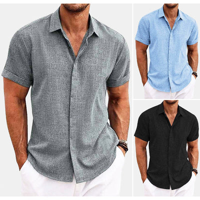 Reiner - Camisa de manga corta para hombre
