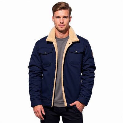 Derrick - Veste bombardier vintage pour homme