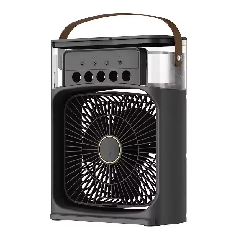Ventilador portátil 3 en 1 con nebulizador y enfriador de aire