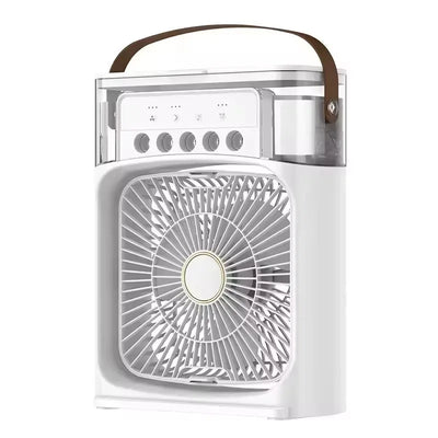 Ventilador portátil 3 en 1 con nebulizador y enfriador de aire