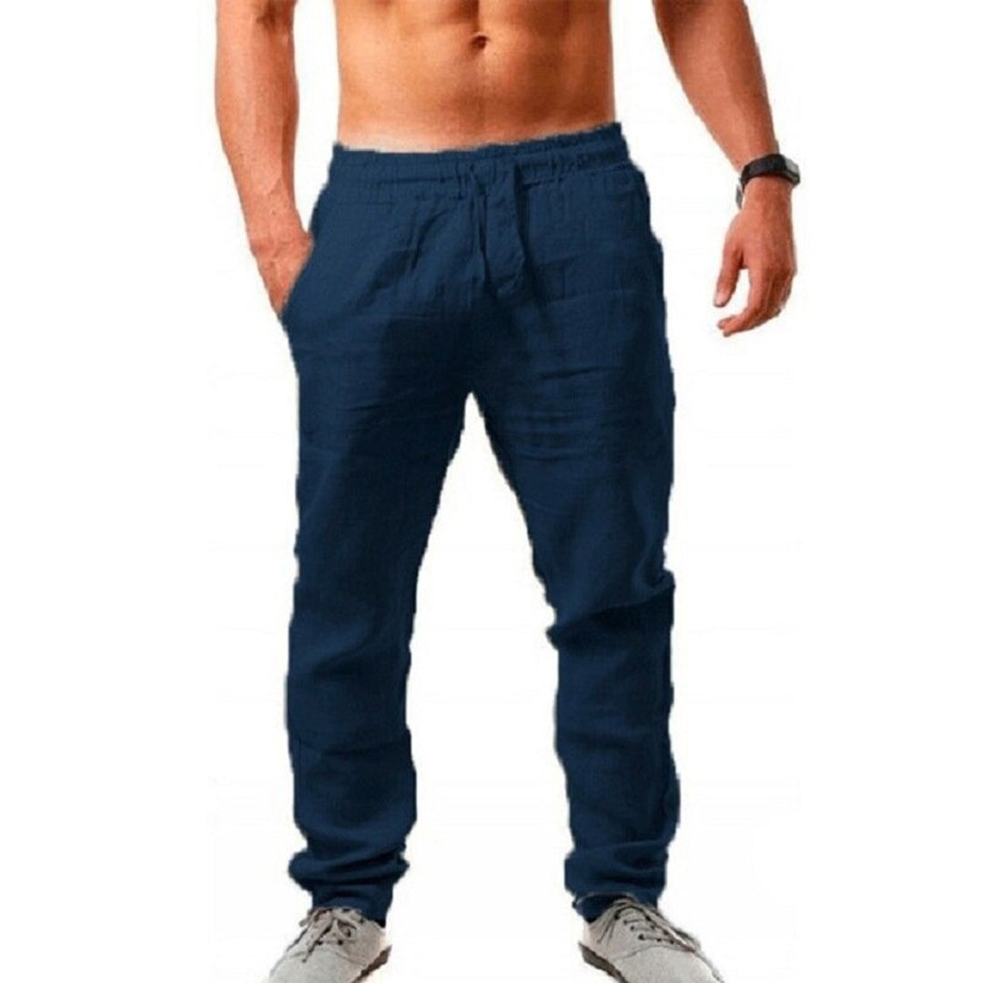 Pantalones de lino transpirables para hombre | Perfectos para primavera/verano