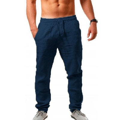 Pantalones de lino transpirables para hombre | Perfectos para primavera/verano