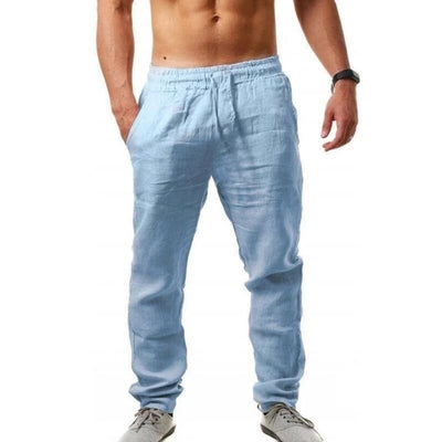 Pantalones de lino transpirables para hombre | Perfectos para primavera/verano
