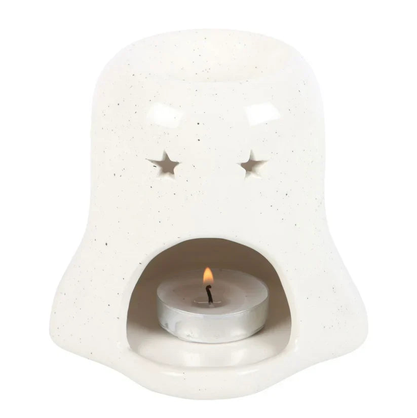 BooBurner - Bruciatore di olio fantasma bianco incantevole