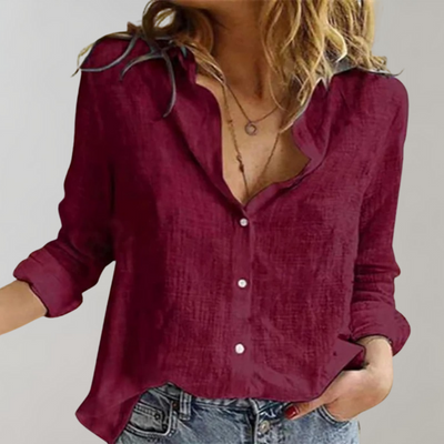 Blusa de algodón para mujer