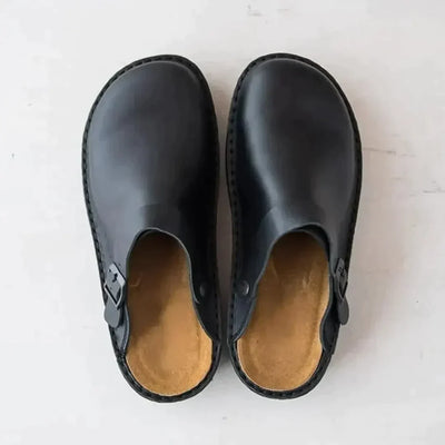 Chaussons ergonomiques en cuir