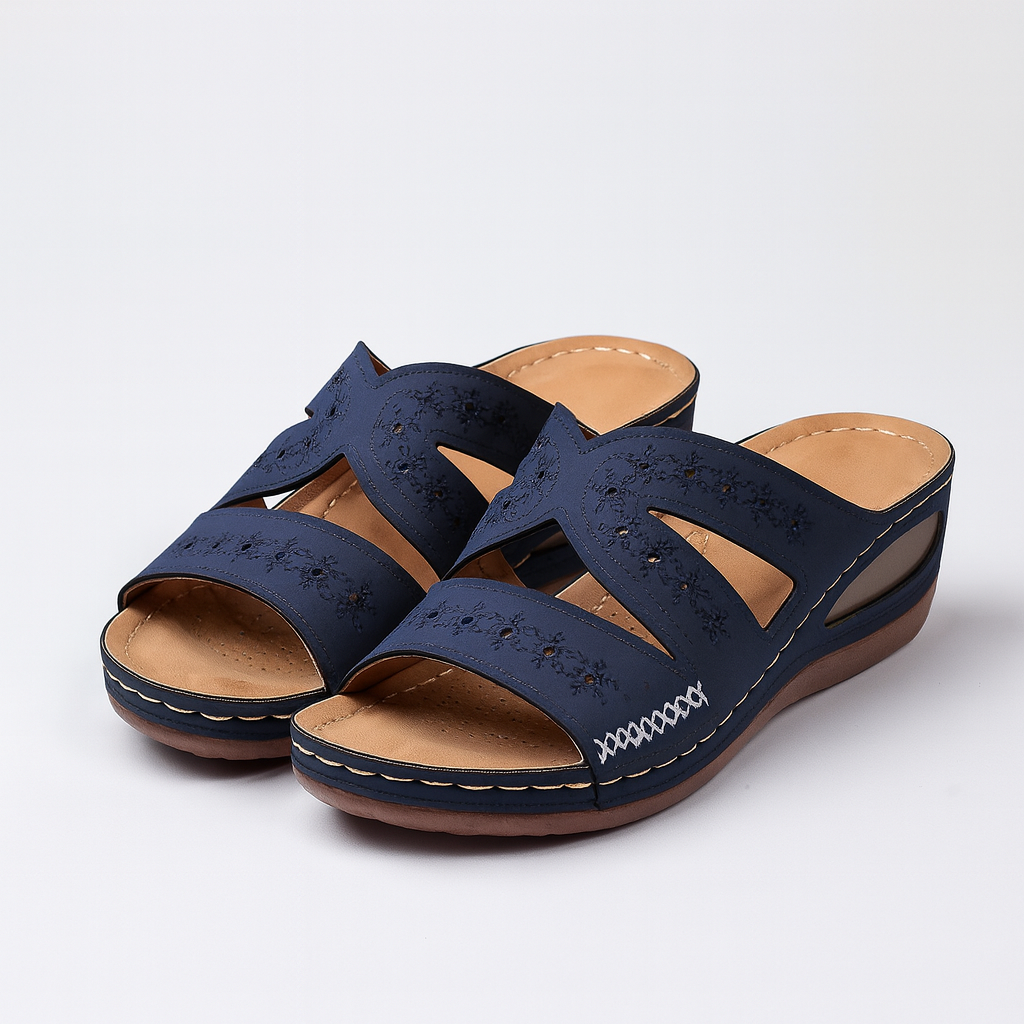 Orthopedic Sandals navy blue