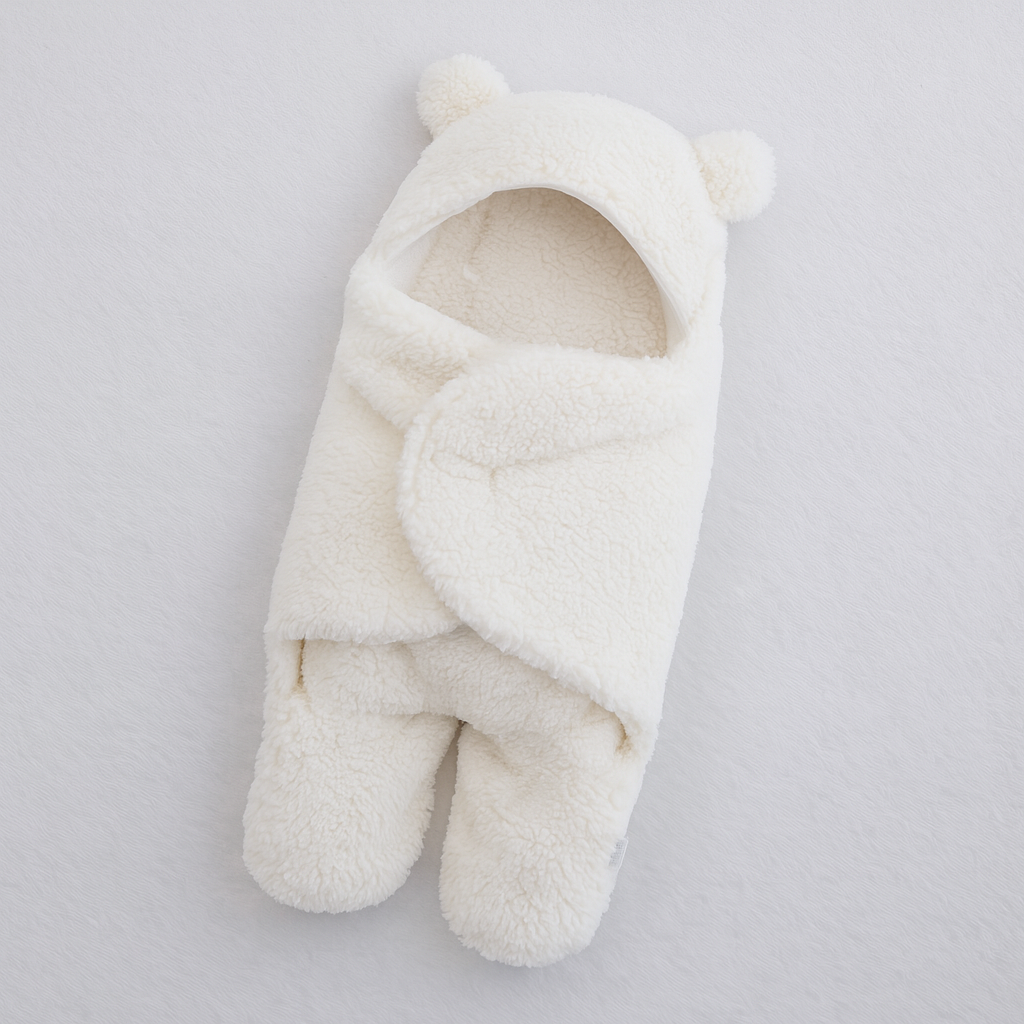 Baby swaddle  white