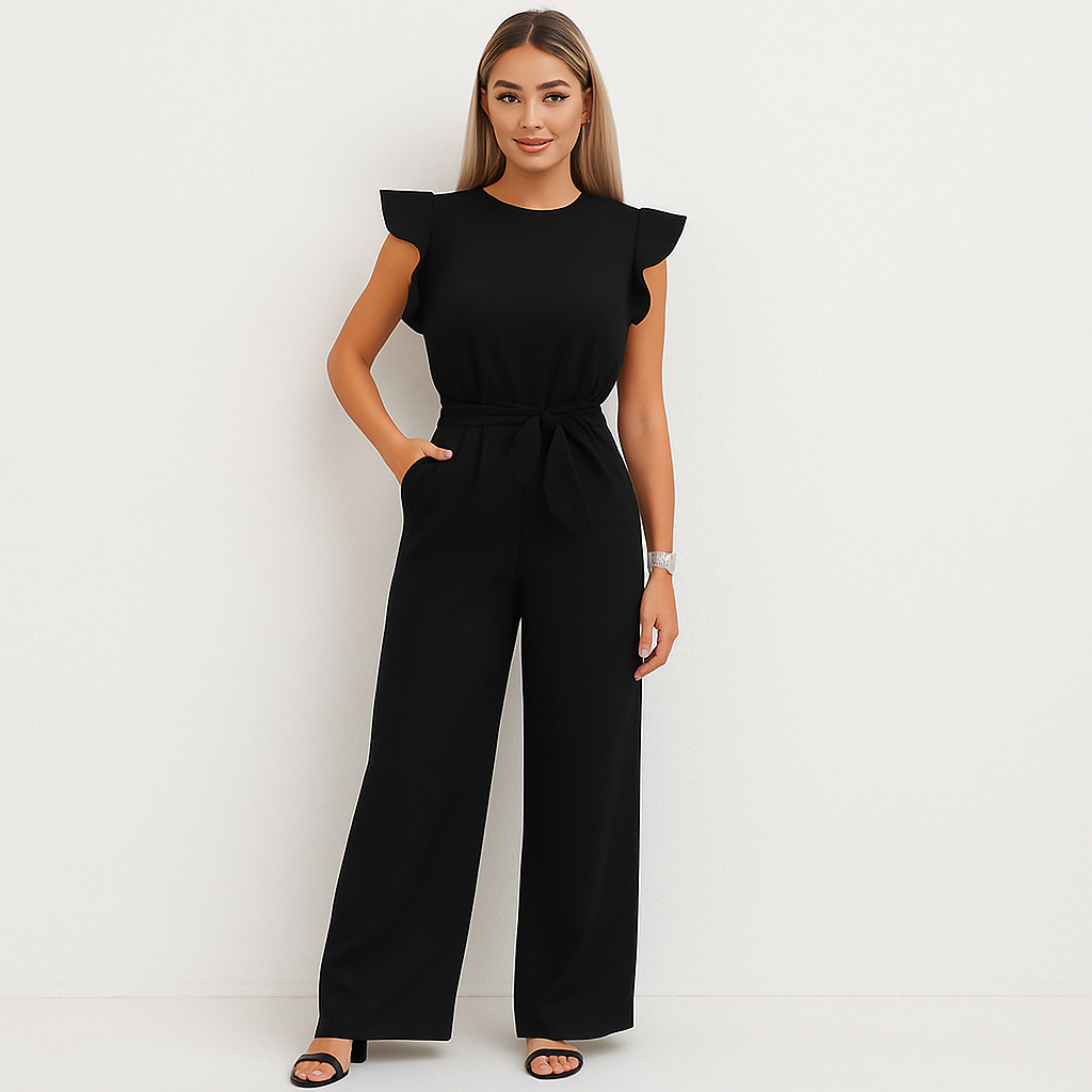 Jumpsuit with model black