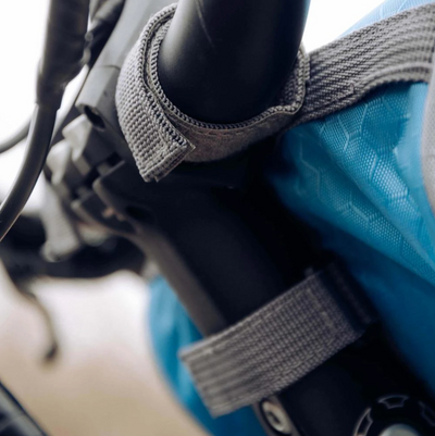 Bolsa para bicicleta con pantalla táctil, resistente a salpicaduras y multifuncional, se adapta a todas las bicicletas.