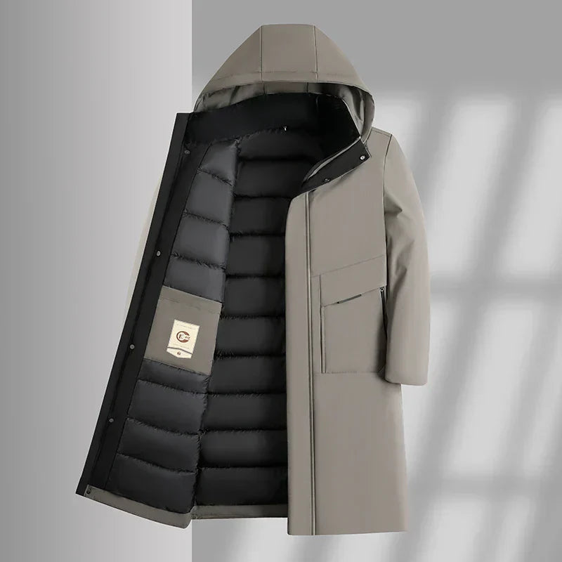 Parka de invierno aislante para hombre