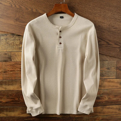 Camisa clásica de manga larga para hombre