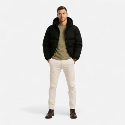 Fleecejakke for menn - Lett hette isolasjon eleganse