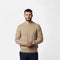 Pulover din bumbac tricotat pentru bărbați - guler rotund atemporal cu eleganță modernă