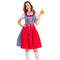 Kareli Önlüklü Dirndl Elbise | Oktoberfest