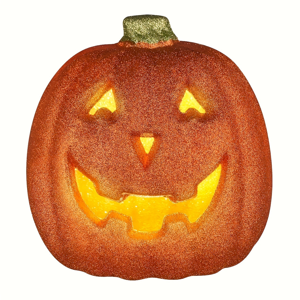 Halloween ışıklı balkabağı - Pille çalışan Jack O'Lantern dekorasyonu