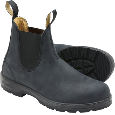 Bottes chaudes en cuir pour hommes